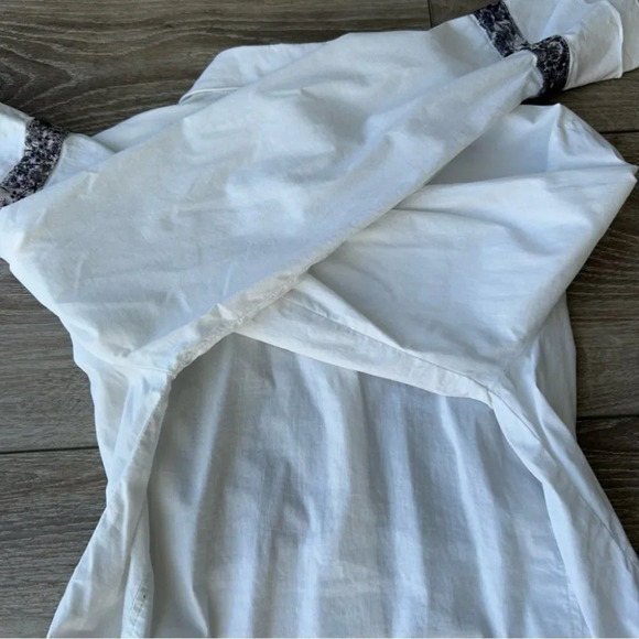 Steilmann Stretchy Patchwork Button Down  Shirt - Picture 14 of 16